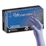 Pulse Nitrile Exam Glove, Large, Aqua Blue