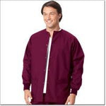 Fashion Seal 7691-2XL, Jacket Warm-Up Unisex 2 Pkt Burgundy 2XL Ea