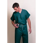 Fashion Seal 78834-XS, Scrub Pant Unisex Drawstring Drk Teal XS Ea