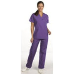 Fashion Seal 6778EXSMALL, Shirt Scrub Unisex Purple X-Small Ea