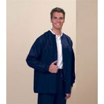 Fashion Seal 7696-L, Jacket Warm-Up Unisex 2 Pkt Navy L Ea