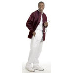 Fashion Seal 7691-S, Jacket Warm-Up Unisex 2 Pkt Burgundy S Ea