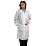 Fashion Seal 439-S, Lab Coat Unisex Snap Front 41" 80/20 Sm Ea