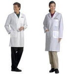 Fashion Seal 439-L, Lab Coat Unisex Snap Front 41" 80/20 Lg Ea