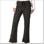 Fashion Seal 7077-M, Pant Scrub Ladies Medium Black Ea