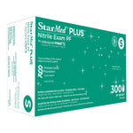 StarMed Plus Nitrile Exam Glove, Small, Blue