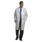 Fashion Seal 423-34, Lab Coat Knee Length Men'S Wht Size 34 Ea