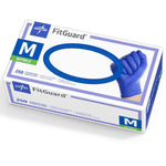 Blue Nitrile Powder Free Exam Glove, Size Medium