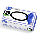 Blue Nitrile Powder Free Exam Glove, Size Extra Large