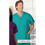 Fashion Seal 78765-M, Scrub Shirt 3-Pocket V-Neck MD Navy Ea