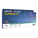 Supreno EC Nitrile Extended Cuff Length Exam Glove, Large, Blue