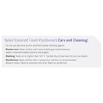 Medline Reusable Nylex-Covered Foam Multipurpose Wedges, WEDGE, FOAM NYLEX COVER, 24X24X7