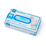 Glide-On Powder-Free Vinyl Exam Gloves, GLOVE,EXAM,VINYL,GLIDE ON,PF,LF,S