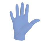 Aquasoft Nitrile Exam Glove, Large, Blue