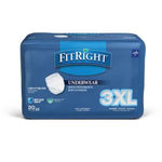 Medline FitRight 3XL Adult Incontinence Underwear