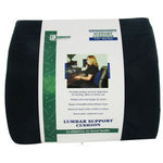 Lumbar Polyurethane Foam Cushion, 14" x 13", Navy