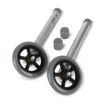 Medline 5" Caster Kits for Walkers, KIT,WHEEL,WALKER,5"