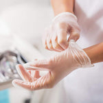 Synguard Basic Vinyl Powder-Free Exam Gloves, Small