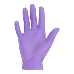 Purple Nitrile-Xtra Extended Cuff Length Exam Glove, Large