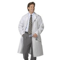 Fashion Seal 6480-46, Lab Coat Mens X-Long Size 46 Ea