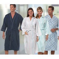 Fashion Seal 1833-XL, Robe Collarless Unisex Nblu X-Large Ea