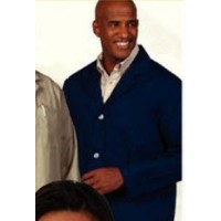 Fashion Seal 431-S, Lab Coat Unisex Navy Small Ea