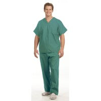 Fashion Seal 78000-XS, Shirt Scrub Unisex Jade Green X-Small Ea