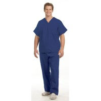 Fashion Seal 78851-5XL, Scrub Pant Unisex Drawstring Cobalt 5XL Ea