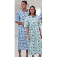Fashion Seal  719, Gown Patient Exam Unsx Blu Opt One Size Ea