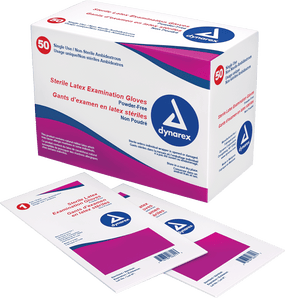 Sterile Powder-Free Latex Exam Glove Small