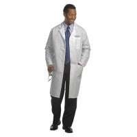 Fashion Seal 423-32, Lab Coat Knee Length Men'S Wht Size 32 Ea