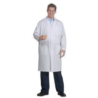 Fashion Seal 6499-42, Lab Coat Extra Long Men'S Wht Size 42 Ea