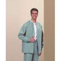 Fashion Seal 7698-2XL, Jacket Warm-Up Unisex 2 Pkt Sage 2XL Ea