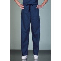Fashion Seal 78844-3XL, Scrub Pant Unisex Drawstring Navy 3XL Ea