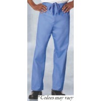 Fashion Seal 78831-4XL, Scrub Pant Unisex Drawstring Fir Grn 4XL Ea