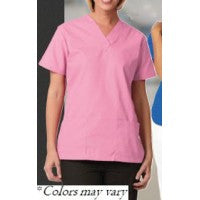 Fashion Seal 7016-S, Tunic V-Neck Ladies Sangria Small Ea