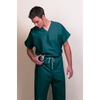 Fashion Seal 78834-XS, Scrub Pant Unisex Drawstring Drk Teal XS Ea