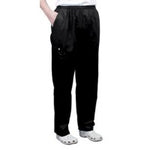 Fashion Seal 7431-L, Pants Scrub Unisex Black Large Ea