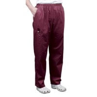 Fashion Seal 7430-M, Unisex Ultimate Pants Burg Medium Ea