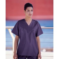Fashion Seal 6778SMALL, Shirt Scrub Unisex Purple Small Ea