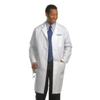 Fashion Seal 420-40, Lab Coat Mens Knee White Size 40 EA