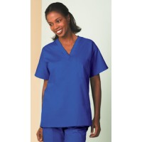 Fashion Seal 6767-XS, Shirt Scrub Unisex Blueberry X-Small Ea