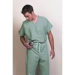 Fashion Seal 78850-XL, Scrub Pant Unisex Drawstring Sage XL Ea