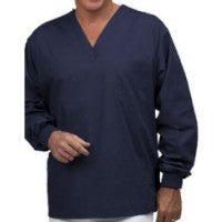Fashion Seal 6689-XS, Shirt Scrub V-Neck Unisex XS Navy Ea