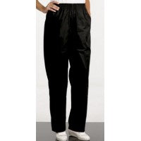 Fashion Seal 7409-M, Pants Scrub Ladies Medium Black Ea