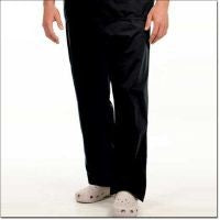 Fashion Seal 78889-XS, Pants Scrub Poly/Cttn Fashion Poplin Unsx Black XS Lng 1Pckt Ea