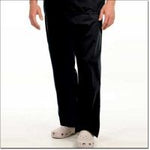 Fashion Seal 78889-2XL, Pants Scrub Poly/Cttn Fashion Poplin Unsx Black 2XL Lng 1Pckt Ea