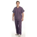 Fashion Seal 78852-L, Scrub Pant Unisex Drawstring Plum L Ea