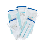 Cardinal Health #11400-100, Ice Pack  Small 5" x 12" Reusable Cold Therapy Bag with Ties, Leak-Resistant, Latex-Free, 5"X12", 50 EA/CS, 2 BX/CS