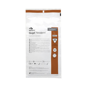 Biogel NeoDerm Polychloroprene Surgical Glove, Size 7, Light Brown